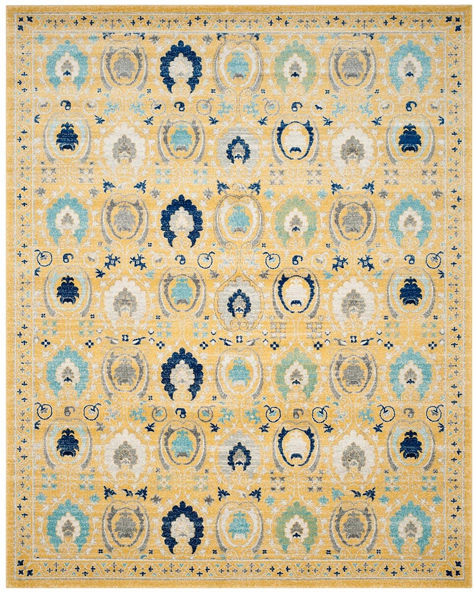 Safavieh Evoke Evk251B Gold / Ivory Area Rug