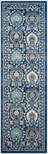 Safavieh Evoke Evk251C Blue / Ivory Area Rug