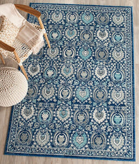 Safavieh Evoke Evk251C Blue / Ivory Area Rug