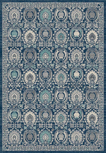 Safavieh Evoke Evk251C Blue / Ivory Area Rug