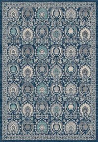 Safavieh Evoke Evk251C Blue / Ivory Area Rug