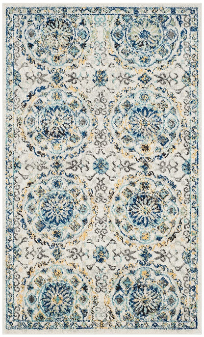 Safavieh Evoke Evk252C Ivory / Blue Area Rug