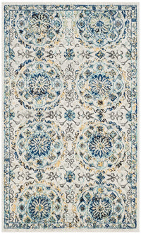 Safavieh Evoke Evk252C Ivory / Blue Area Rug