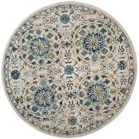 Safavieh Evoke Evk252C Ivory / Blue Area Rug