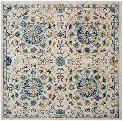 Safavieh Evoke Evk252C Ivory / Blue Area Rug