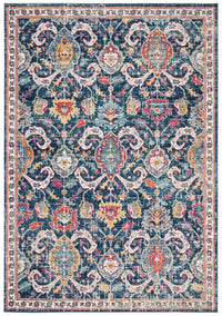 Safavieh Evoke Evk255N Navy / Fuchsia Area Rug