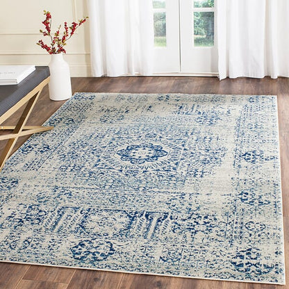 Safavieh Evoke Evk260C Ivory / Blue Vintage / Distressed Area Rug