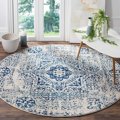 Safavieh Evoke Evk260C Ivory / Blue Vintage / Distressed Area Rug