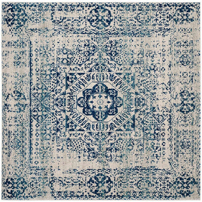 Safavieh Evoke Evk260C Ivory / Blue Vintage / Distressed Area Rug