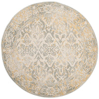 Safavieh Evoke Evk264D Ivory / Grey Damask Area Rug