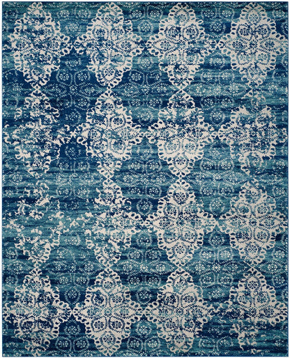 Safavieh Evoke Evk266F Royal / Ivory Damask Area Rug