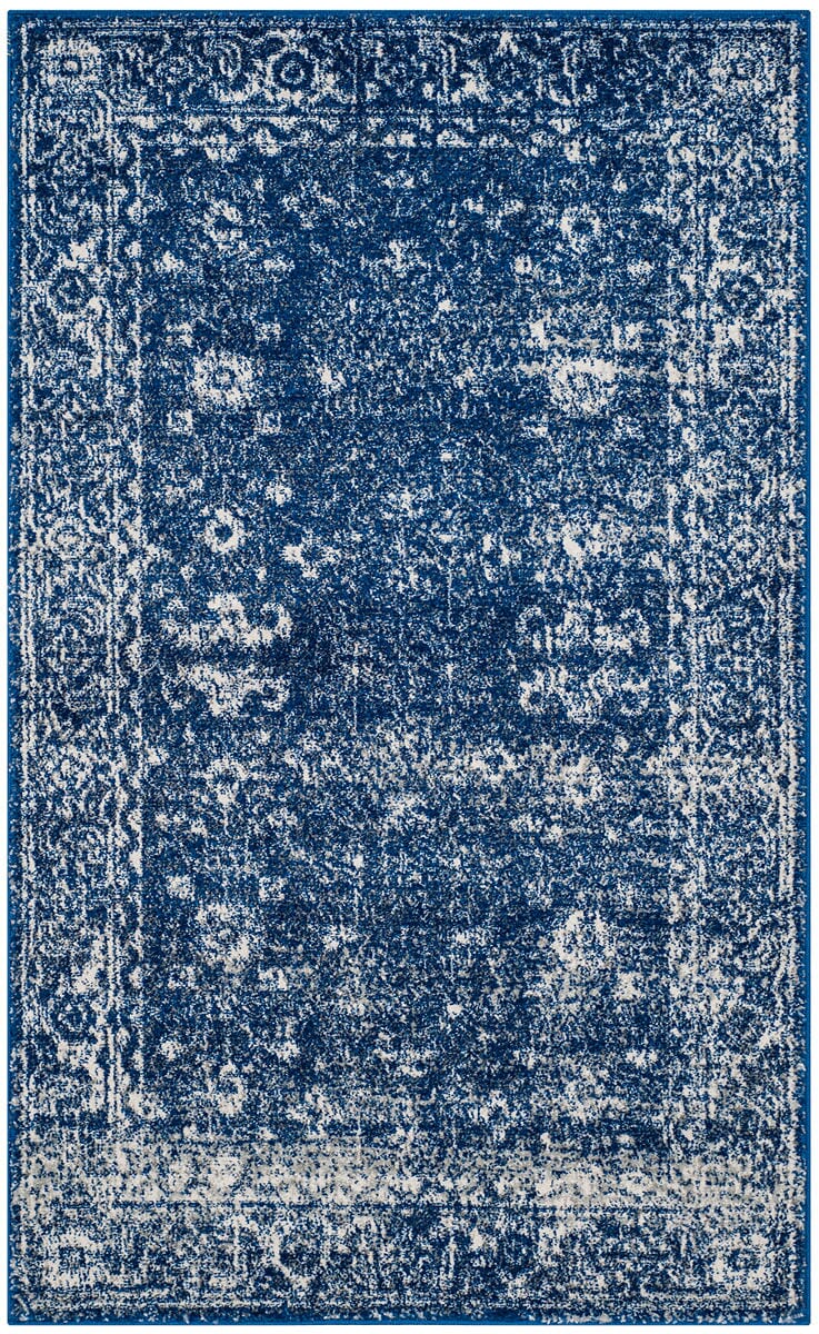 Safavieh Evoke Evk270A Navy / Ivory Vintage / Distressed Area Rug