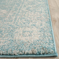 Safavieh Evoke Evk270D Light Blue / Ivory Vintage / Distressed Area Rug