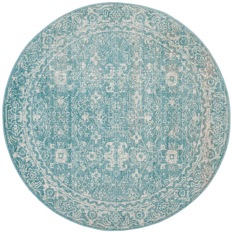 Safavieh Evoke Evk270D Light Blue / Ivory Vintage / Distressed Area Rug