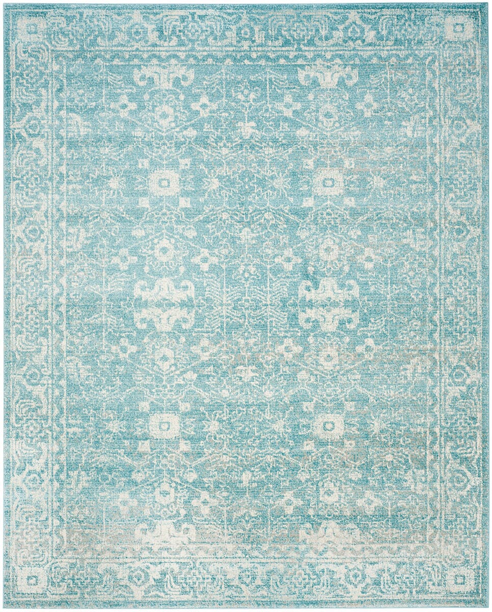 Safavieh Evoke Evk270D Light Blue / Ivory Vintage / Distressed Area Rug