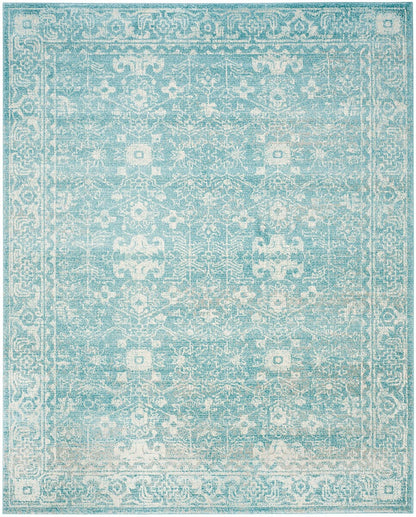 Safavieh Evoke Evk270D Light Blue / Ivory Vintage / Distressed Area Rug