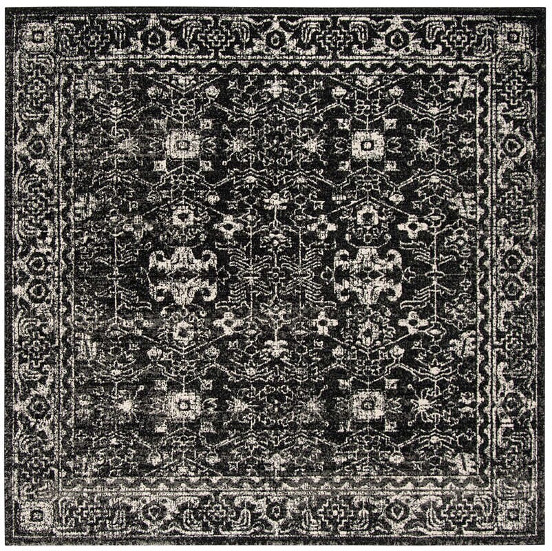 Safavieh Evoke Evk270K Charcoal / Ivory Area Rug