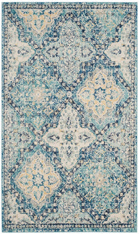 Safavieh Evoke Evk274C Light Blue / Ivory Damask Area Rug