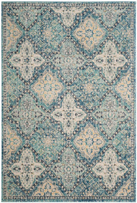 Safavieh Evoke Evk274C Light Blue / Ivory Damask Area Rug