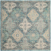 Safavieh Evoke Evk274C Light Blue / Ivory Damask Area Rug