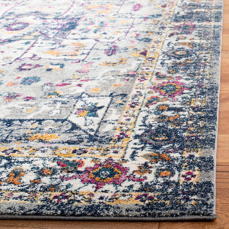 Safavieh Evoke Evk275G Grey / Navy Rugs.