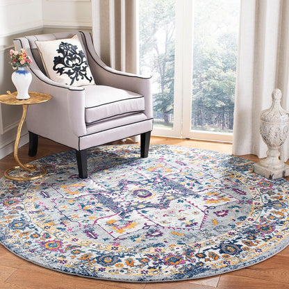 Safavieh Evoke Evk275G Grey / Navy Vintage / Distressed Area Rug