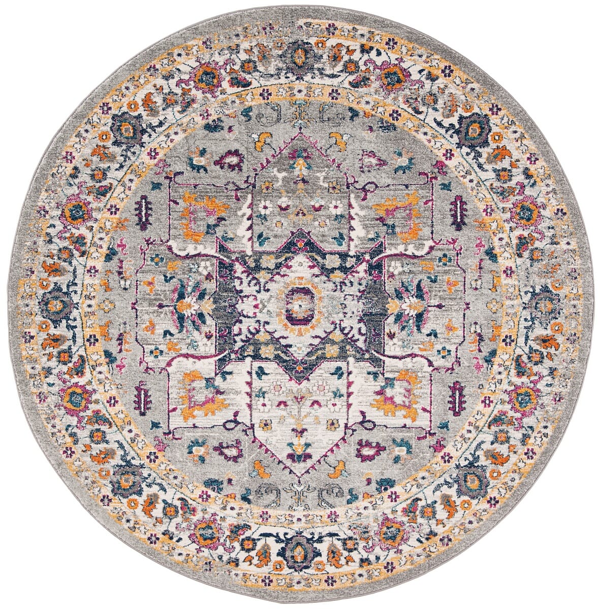 Safavieh Evoke Evk275H Grey / Grey Vintage / Distressed Area Rug