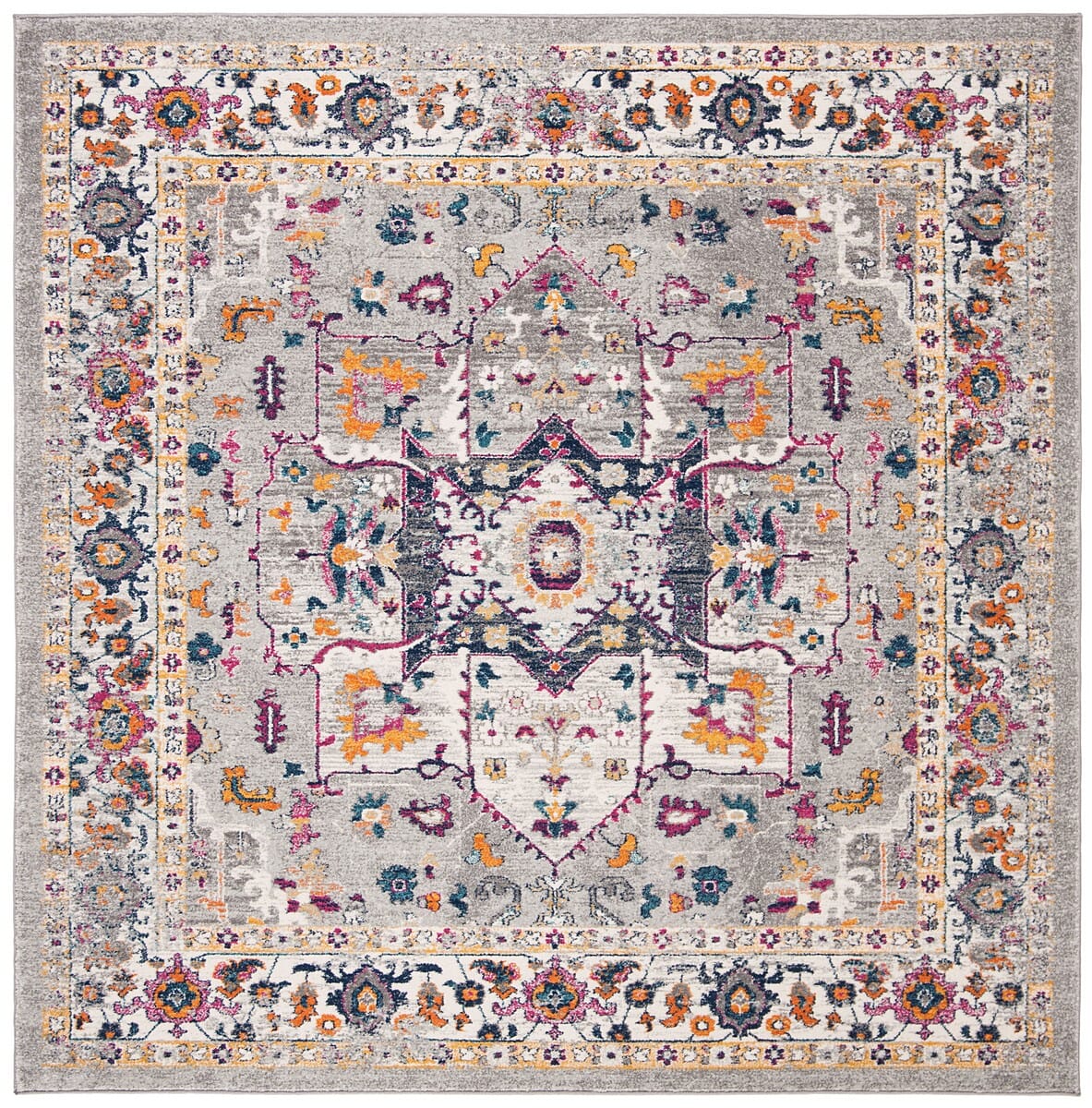 Safavieh Evoke Evk275H Grey / Grey Vintage / Distressed Area Rug