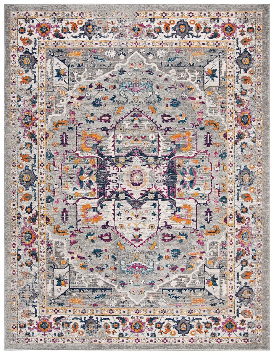 Safavieh Evoke Evk275H Grey / Grey Vintage / Distressed Area Rug