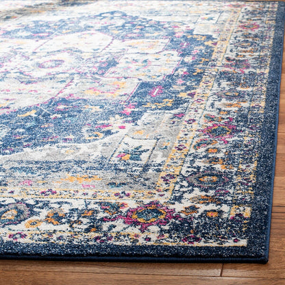 Safavieh Evoke Evk275N Navy / Grey Area Rug