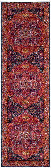 Safavieh Evoke Evk275S Fuchsia / Orange Area Rug