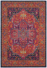 Safavieh Evoke Evk275S Fuchsia / Orange Area Rug