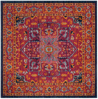 Safavieh Evoke Evk275S Fuchsia / Orange Area Rug