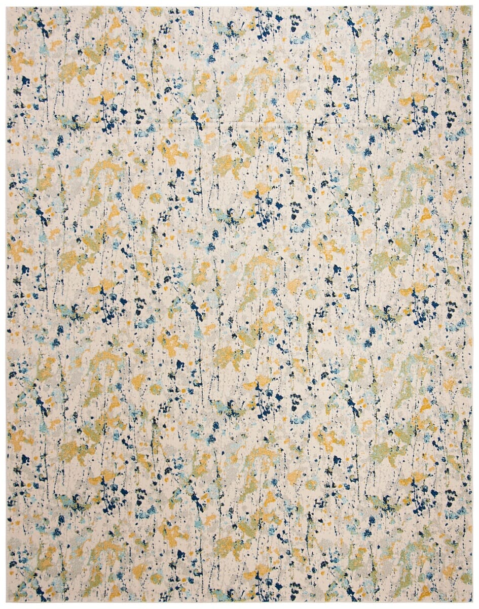 Safavieh Evoke Evk284C Ivory / Yellow Area Rug