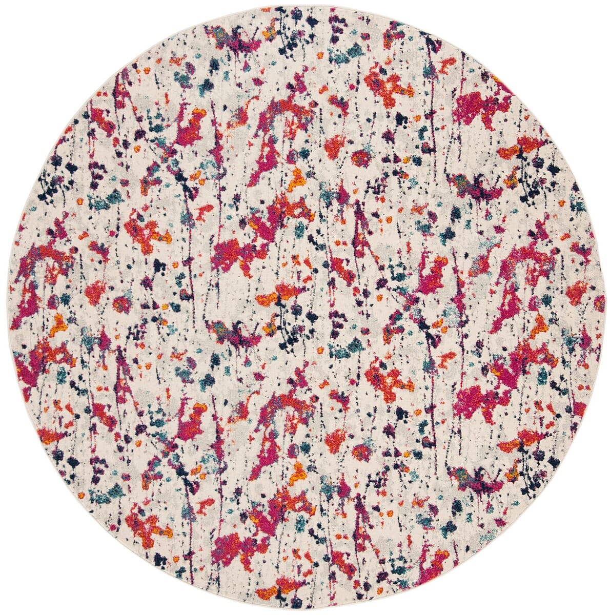 Safavieh Evoke Evk284Q Ivory / Red Area Rug