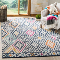 Safavieh Evoke Evk286N Navy / Ivory Southwestern Area Rug