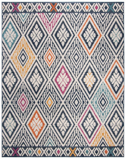 Safavieh Evoke Evk286N Navy / Ivory Southwestern Area Rug