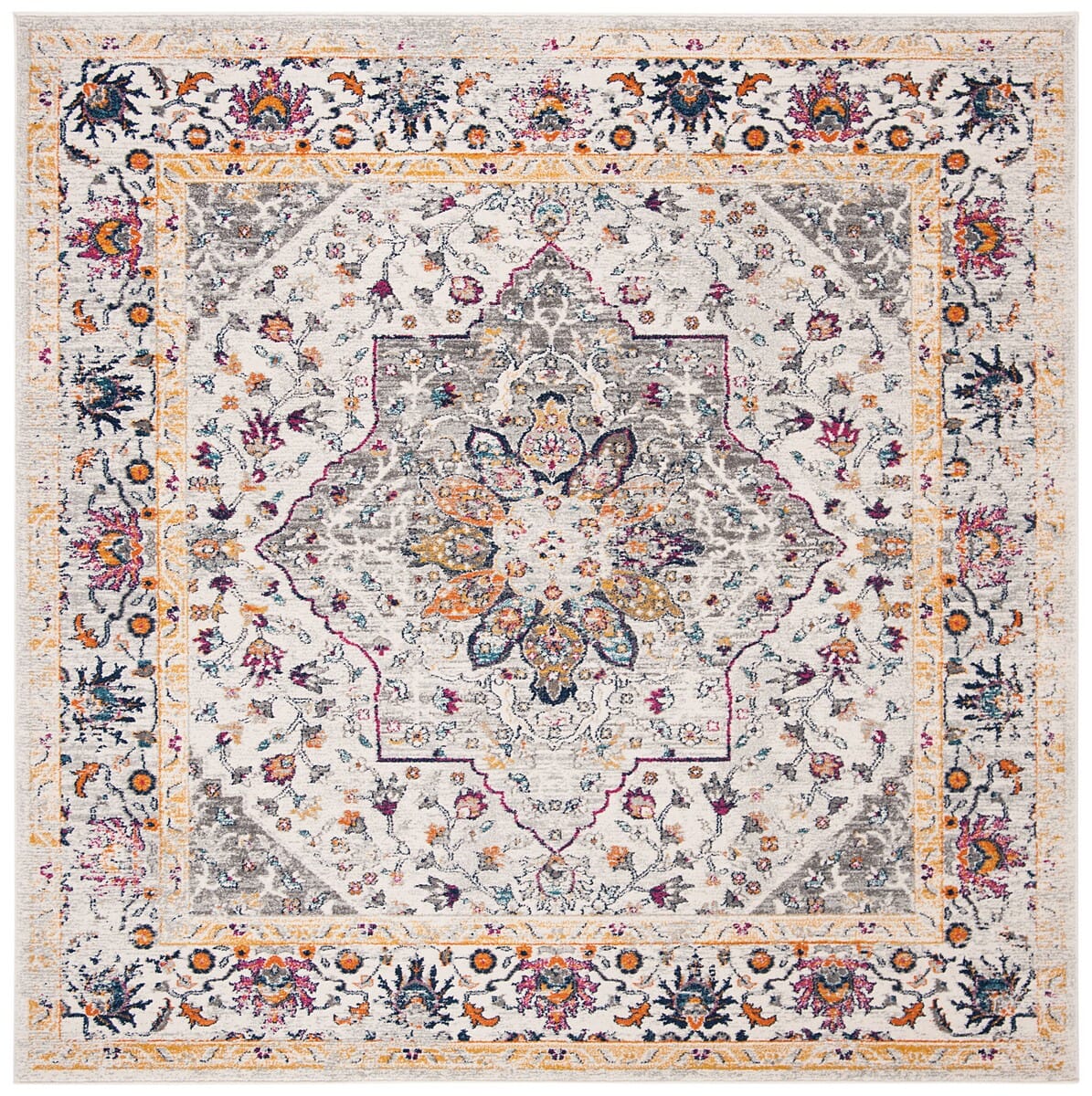 Safavieh Evoke Evk288A Ivory / Grey Area Rug