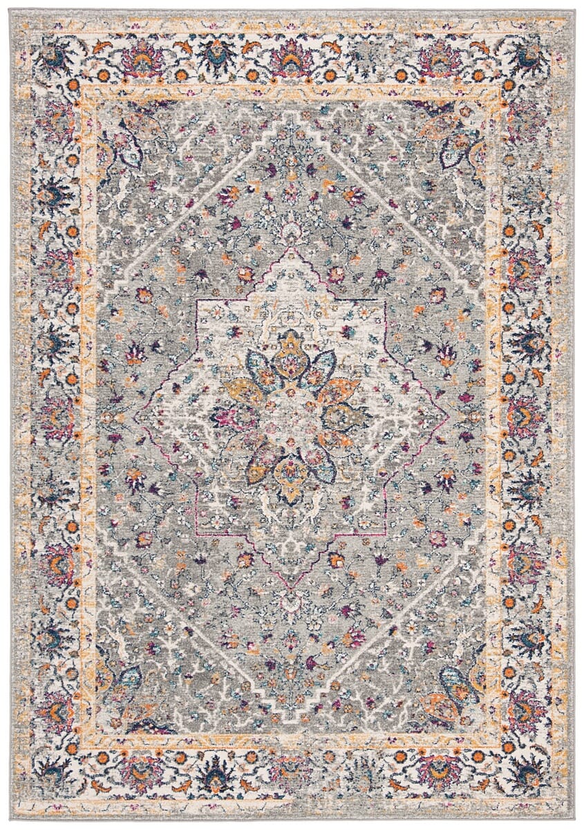 Safavieh Evoke Evk288F Grey / Grey Area Rug