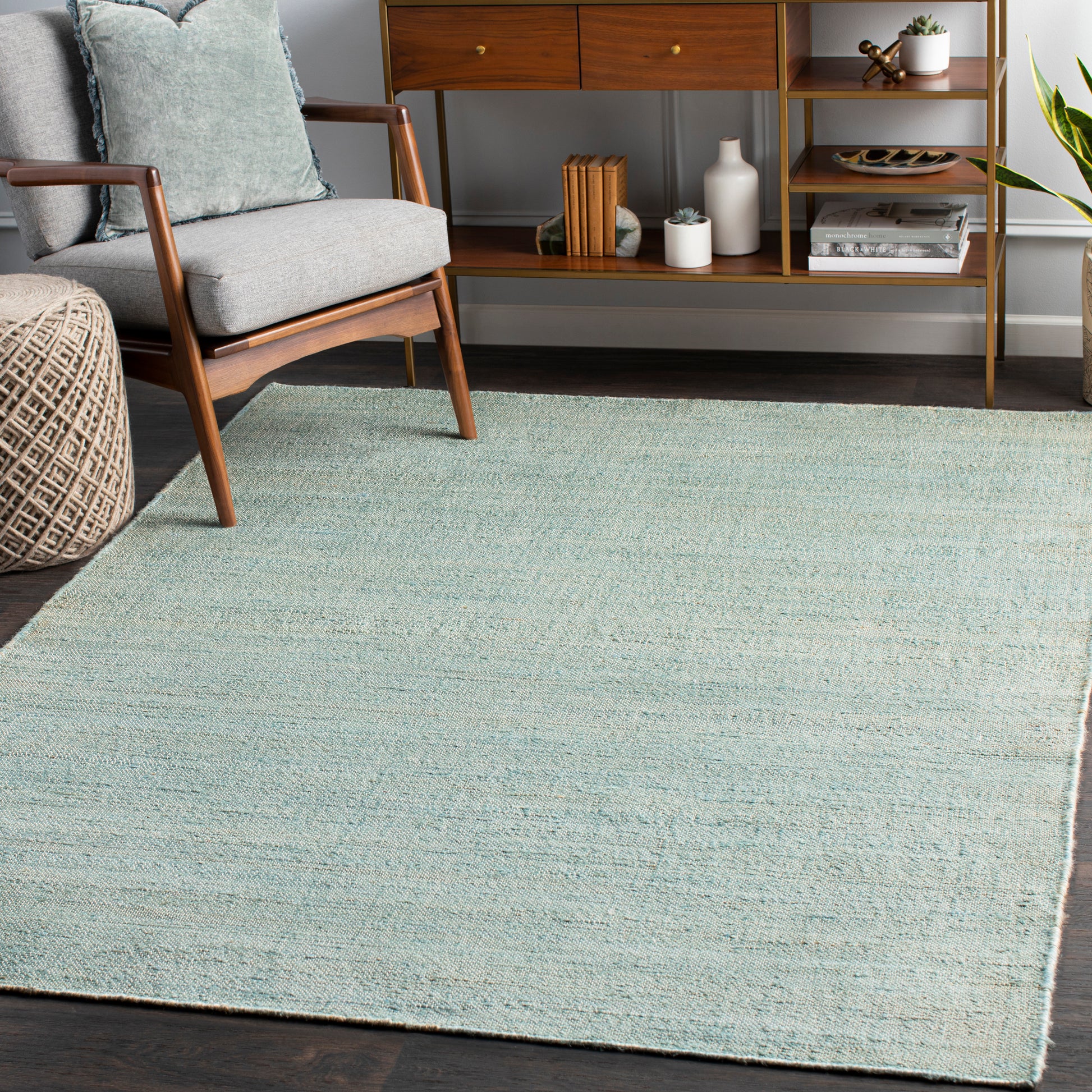 Surya Evora Evo-2302 Sage, Teal, Aqua Area Rug