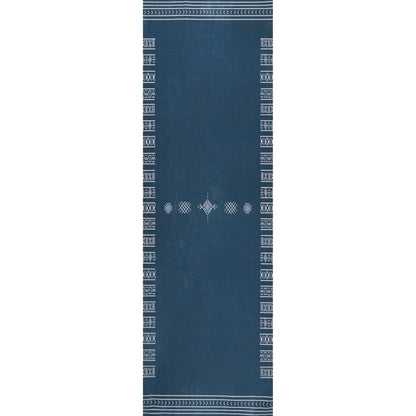 AreaRugs.com Wavaj Nwa1191B Navy Area Rug