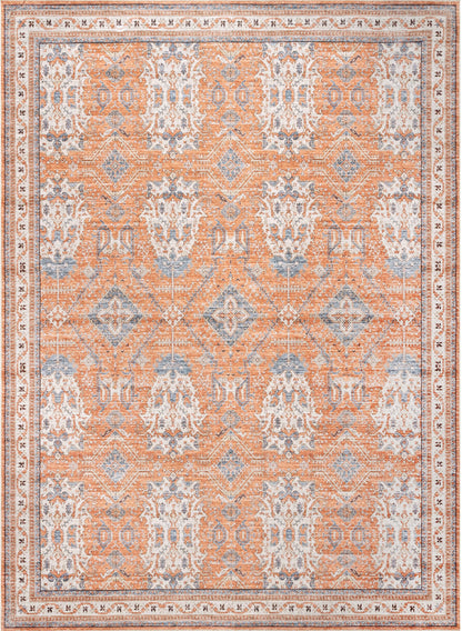 AreaRugs.com Wavaj Nwa1168A Rust Area Rug