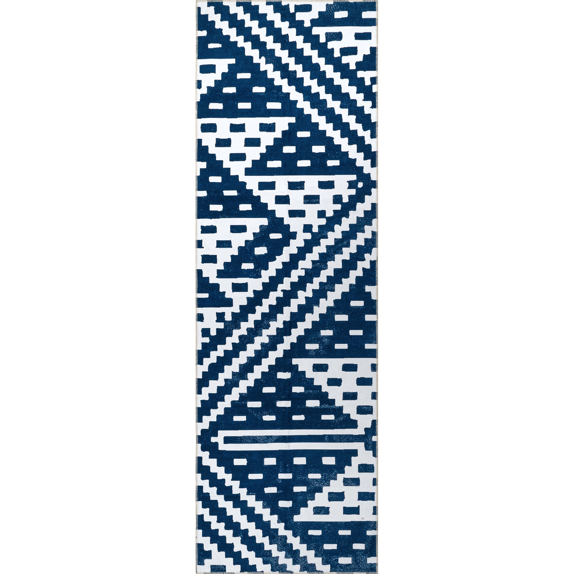 AreaRugs.com Wavaj Nwa1182B Navy Area Rug