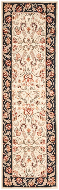 Safavieh Easy Care Ezc101A Ivory / Navy Area Rug