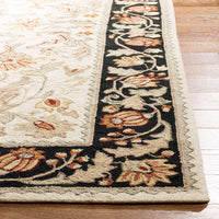 Safavieh Easy Care Ezc101A Ivory / Navy Area Rug