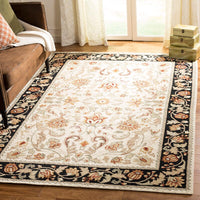 Safavieh Easy Care Ezc101A Ivory / Navy Area Rug