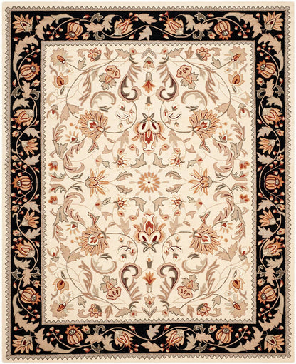 Safavieh Easy Care Ezc101A Ivory / Navy Area Rug