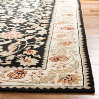 Safavieh Easy Care Ezc101B Black / Ivory Area Rug