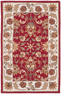 Safavieh Easy Care Ezc101C Red / Ivory Area Rug