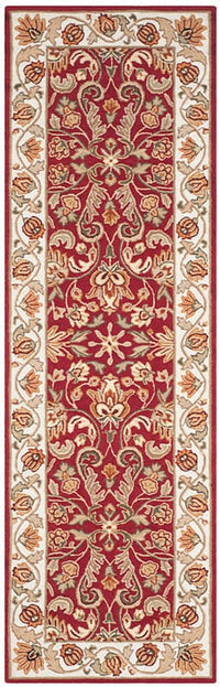 Safavieh Easy Care Ezc101C Red / Ivory Area Rug